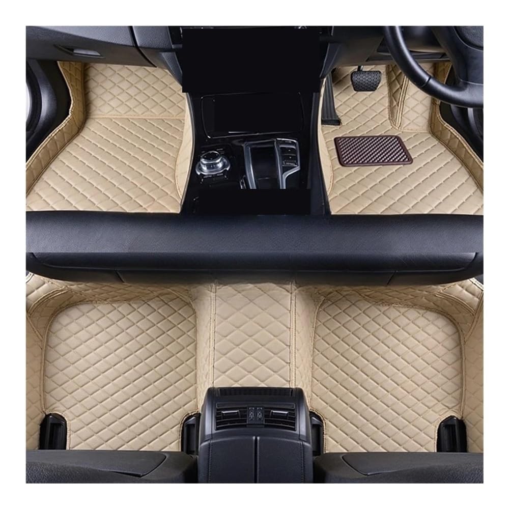 Auto matten Set RHD Auto-Fußmatten Für Benz M-Klasse 2016 2015 2014 2013 2012, Auto-Styling, Individuelle Fußpolster Aus Leder Vorne Und Hinten Fußmatten Autoteppich von YENBGS