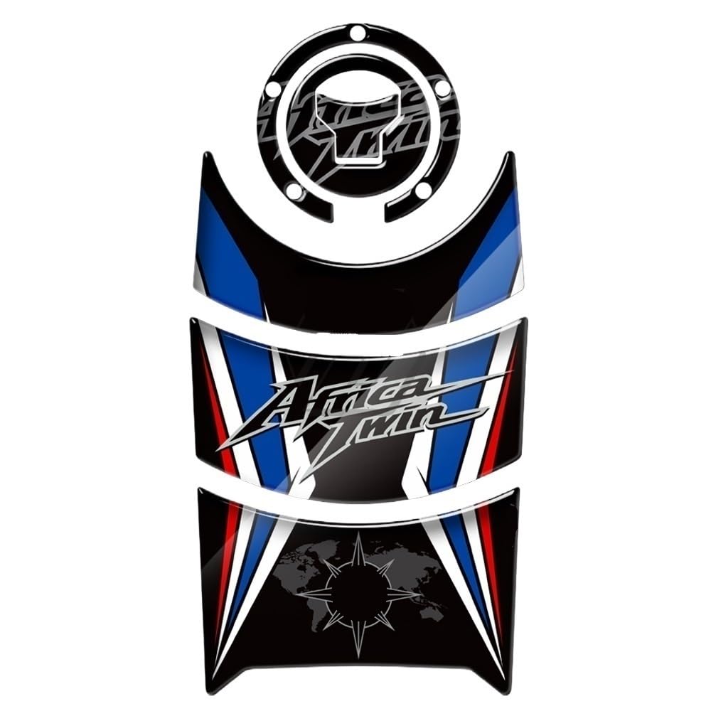 Gasoline Tank Pad Traktion Für CRF1000L Africa Twin 2016-2019 Motorrad Kraftstoff Tankdeckel Aufkleber Tank Pad Schutz von YENBGS