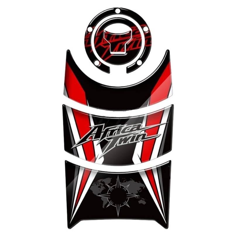 Gasoline Tank Pad Traktion Für CRF1000L Africa Twin 2016-2019 Motorrad Kraftstoff Tankdeckel Aufkleber Tank Pad Schutz von YENBGS