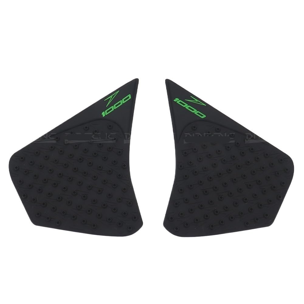 Gasoline Tank Pad Traktion Motorrad Seite Aufkleber Gas Knie Grip Schutz Für Ka&wasaki Z1000 R 2014-2021 Tank Traction Pad Anti Slip Aufkleber von YENBGS