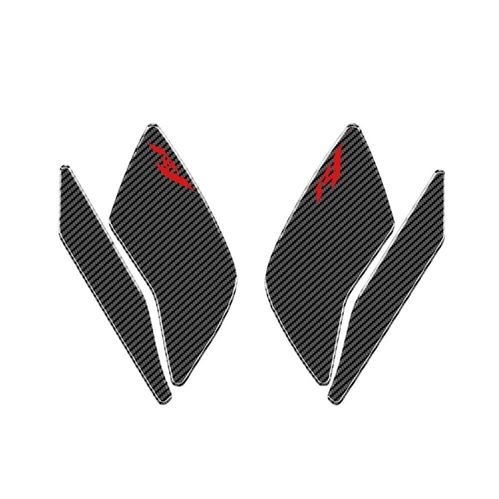 Gasoline Tank Pad Traktion Motorrad Seite Kraftstoff Tank Pads Schutz Aufkleber Knie Grip Traktion Pad Für Ya&maha YZF R1 R1M YZFR1 YZF-R1 2015-2021 von YENBGS