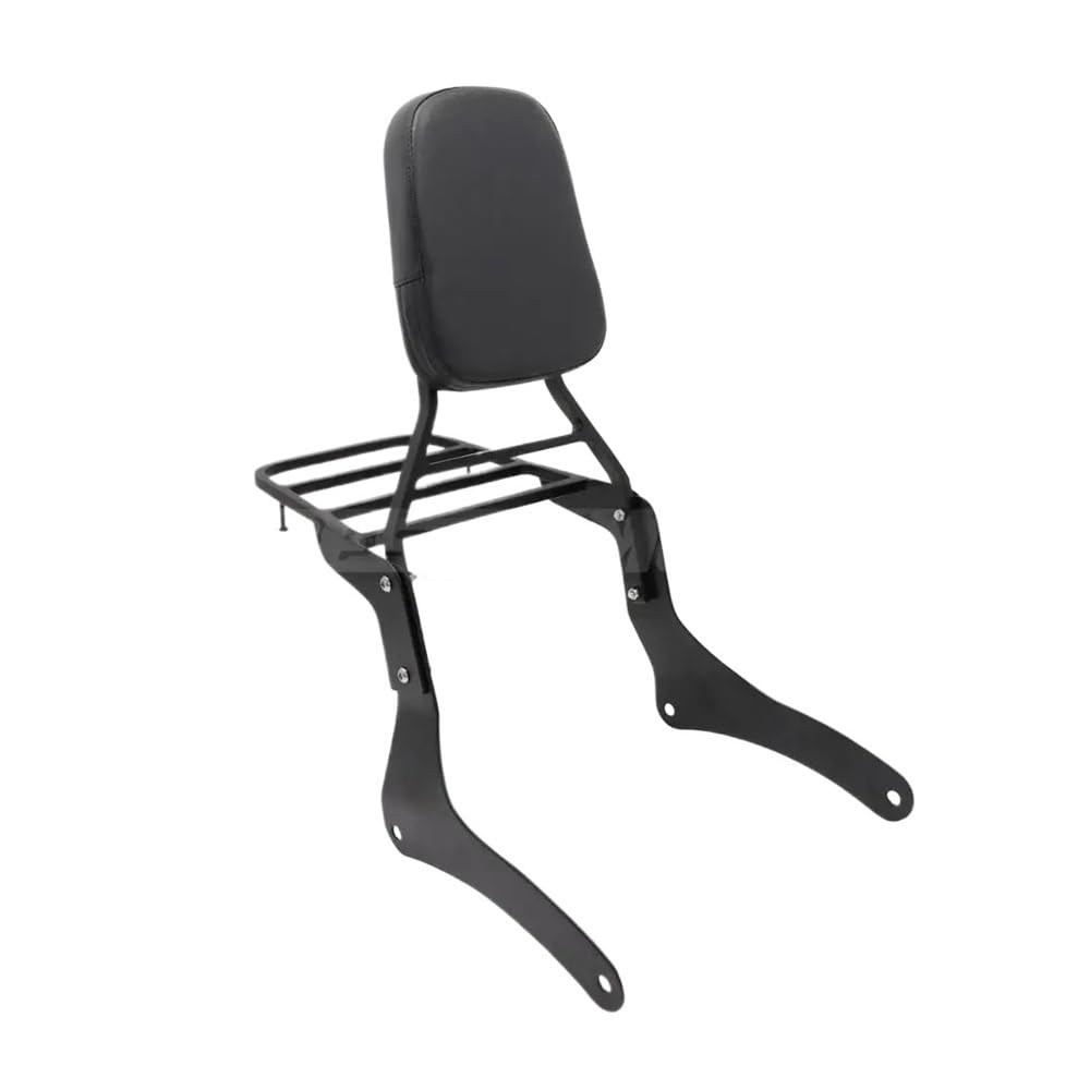 Rückenlehne Abnehmbare Motorrad Passagier Rückenlehne Sissy Bar Gepäckträger Für Kaw&asaki Für Vu&lcan VN 900 VN900 Custom Classic 1996-2023 von YENBGS