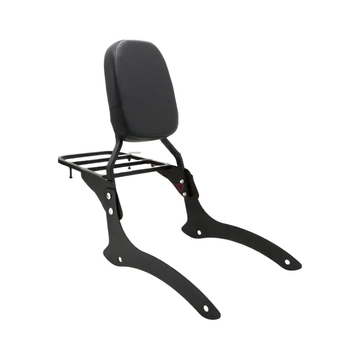 Rückenlehne Motorrad Passagier Rückenlehne Sissy Bar Gepäck Rack Pad Für Yam&aha Für V-Star Für Drag DS1100 XVS1100 XVS Classic 2000-2011 von YENBGS