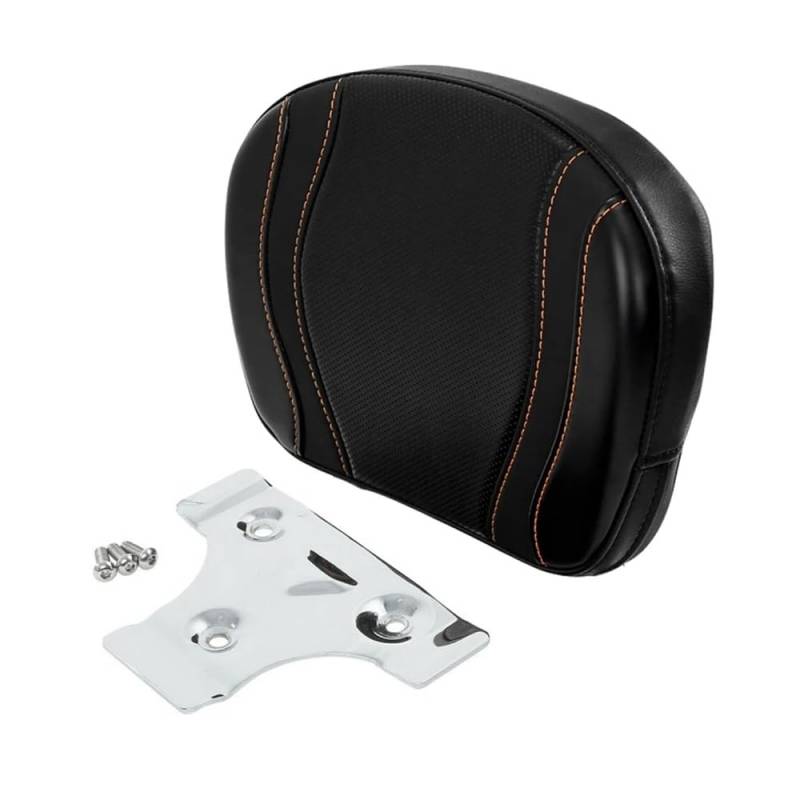 Rückenlehne Motorrad Passagier Sissy Bar Rückenlehne Pad Für Ha&rley Für Road Für King Für Street Für Glide Für Electra Für Glide Für Softail von YENBGS