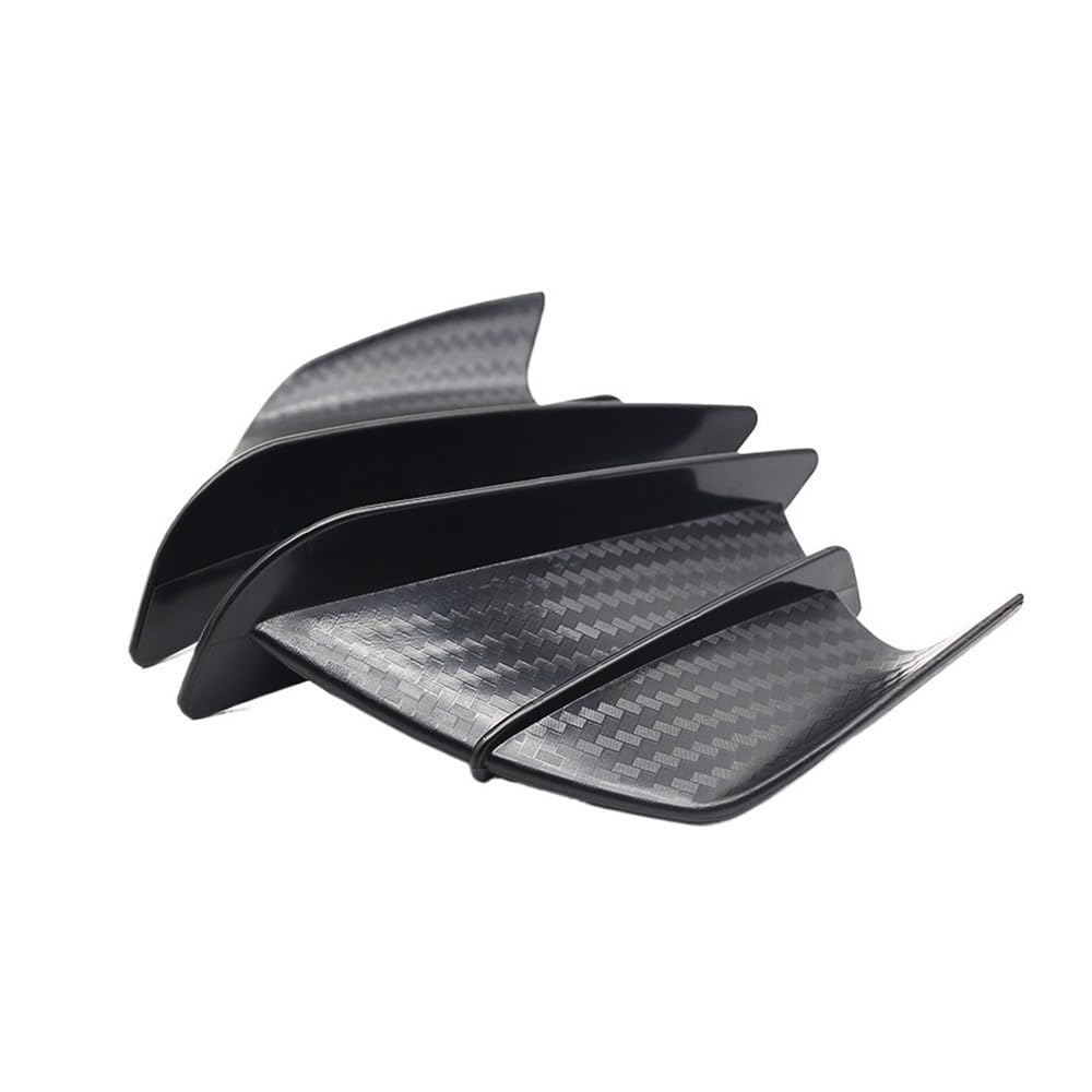 Vordere Seitenverkleidung Universal Motorrad Winglet Aerodynamischer Spoilerflügel mit Motorrad für Yam&aha für Su&zuki für Kaw&asaki Motorradverkleidung von YENBGS