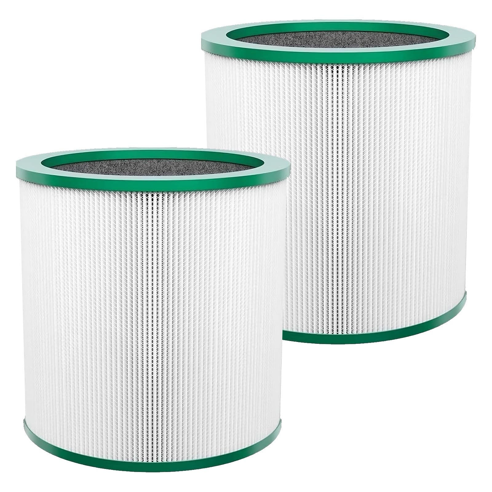 Ersatzfilter für Dyson Pure Cool Link TP00 TP01TP02 TP03 | Glasfaser Aktivkohle HEPA Filter kompatibel mit Dyson Cool Me DAM11 BP01 Turmventilator Luftreiniger | 2 Stück, Ersatzteile 968126-03 von YERXPAFT