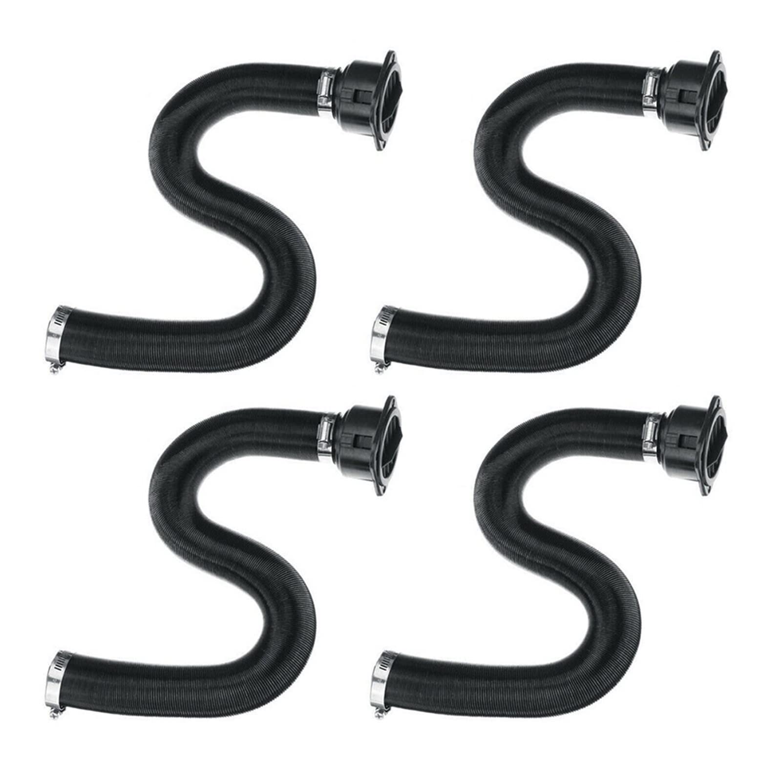 YESEFVXVT 4 stücke 42mm Auto Heizung Kanalleitung 32-80 cm luftdieselhitzer kanal luftluftauslass stecker for clips fit for webasto fit for eberspacher Heizungsteile und Zubehör von YESEFVXVT