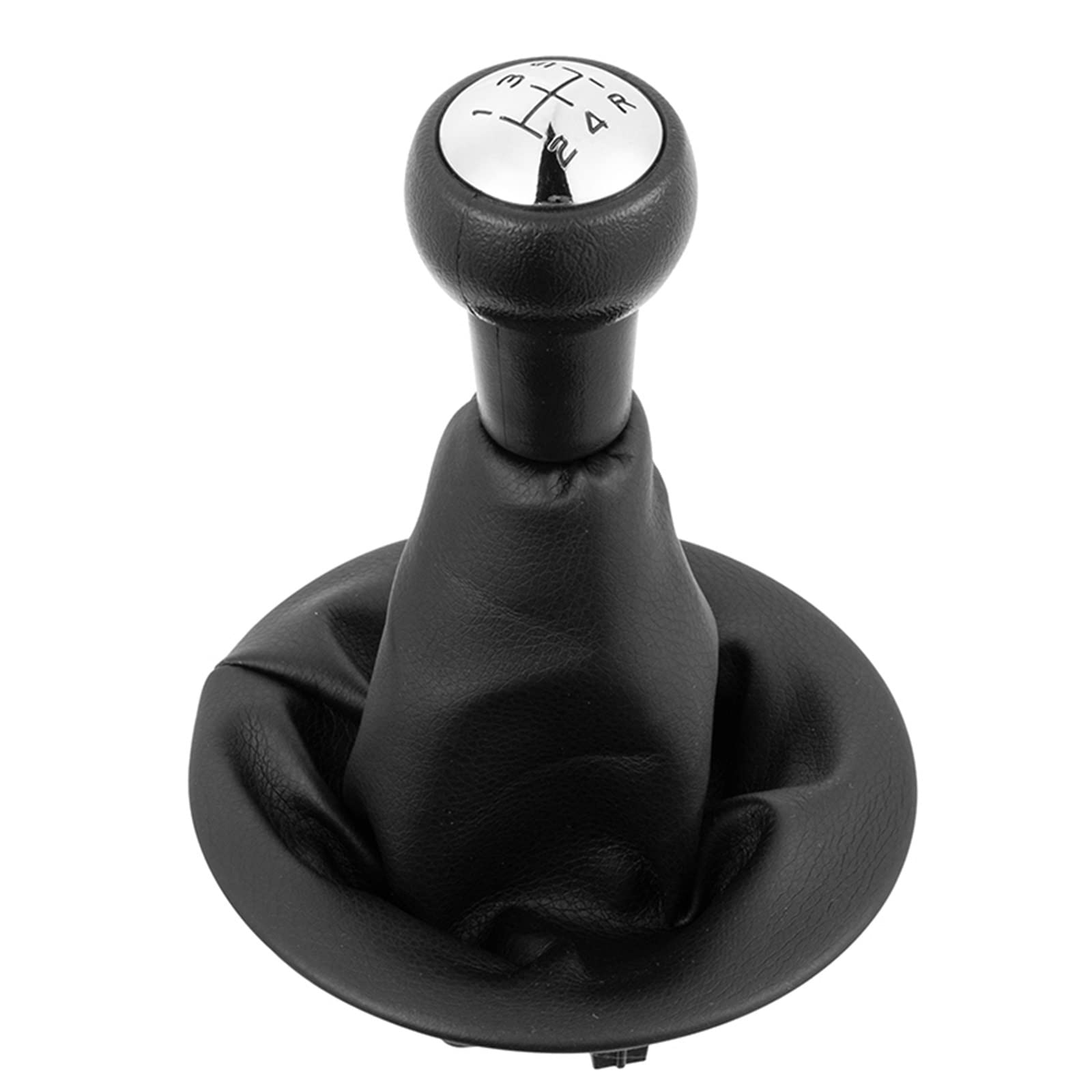 YESEFVXVT 5-Gang-Schaltknauf + Gamasche, passend for Citroen, passend for Berlingo III, passend for Peugeot, passend for Partner 2008–2021, Autoinnenausstattung aus PU-Leder Shift knob von YESEFVXVT