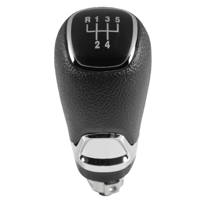 YESEFVXVT Auto Styling Zubehör 5/6 Gang Schaltknauf Hebel Handball Gamasche Boot Abdeckung Kragen Fit for Skoda Fit for Octavia A5 A6 (2004-2012) Shift knob(5Speed gearknob only) von YESEFVXVT