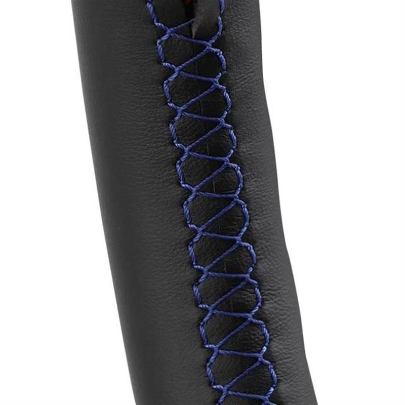 Weicher Wildlederbezug Fürs Autolenkrad Für B&MW M Sport F10 F12 F30 F32 F34 F45 F22 F39 F15 F16 F25 F26(Blue Thread) von YESKIT