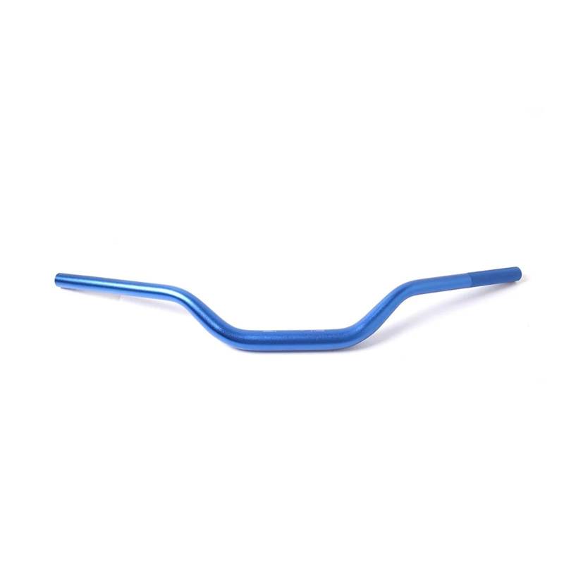 Fahrradlenker,Mtb Lenker 28mm 1-1/8 ''Motorrad Lenker CNC Aluminium Legierung Sandstrahlen Lenkrad(Blue-no logo) von YETGFBH