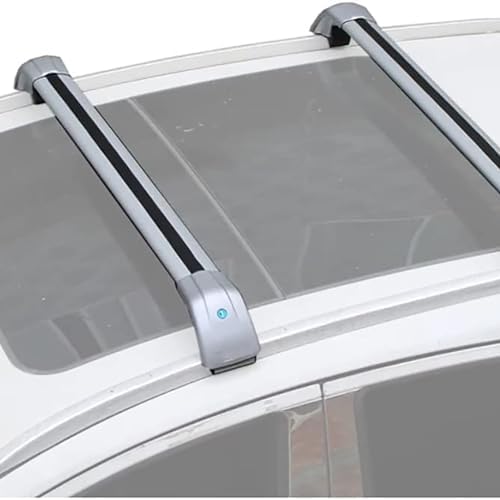 2 Stück Auto Dachträger, für BMW X5 F15 2013-2018 Auto Dachgepäckträger Querträger Dachreling Schienen Trägerhalter Zubehör von YETOX