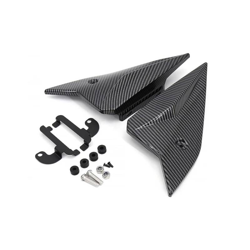 Moto Verkleidungs Winglets Für YAMA&HA MT09 FZ09 2014-2020 2019 2018 2017 2016 2015 Motorrad Seitenteile Abdeckung Verkleidung Gugel Platte Abdeckung Carbon von YFWLNZD