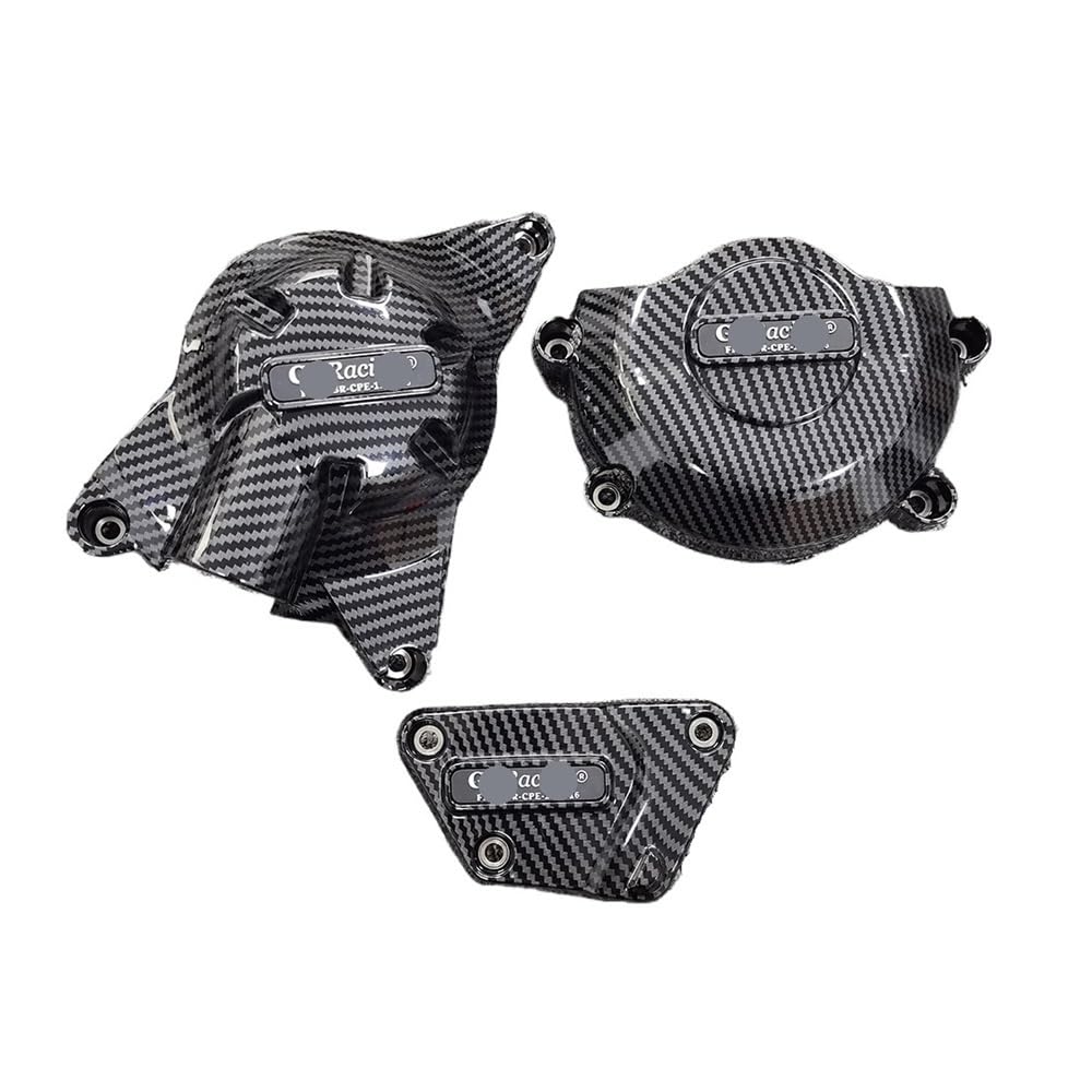 Motorabdeckung Motorrad Motorrad Motor Schutzhülle FÜR Ya&maha YZF R6 2006-2023 von YFWLNZD