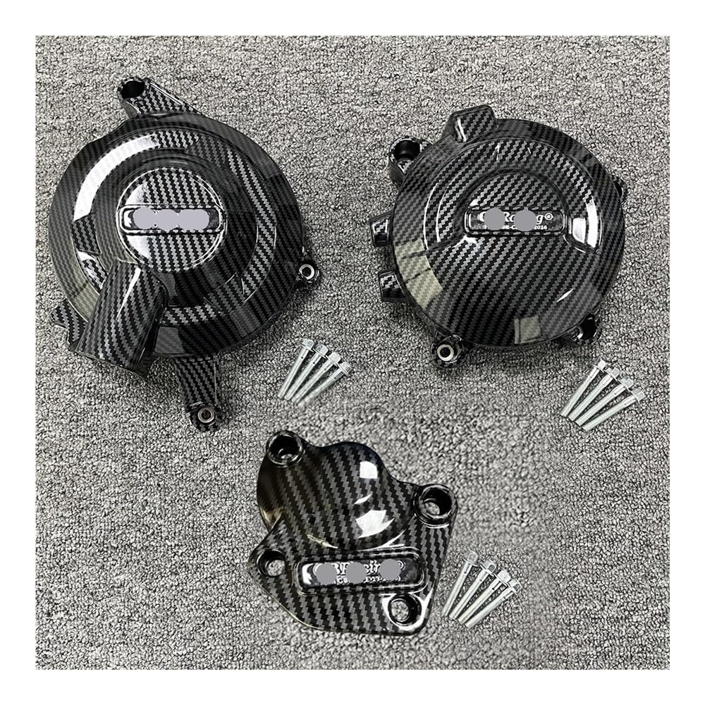 Motorabdeckung Motorrad Motorrad Motor Schutzhülle Für Tr&iumph Für Daytona 675R 2011-2012 Für Street Für Triple (R) 2011-2016 von YFWLNZD