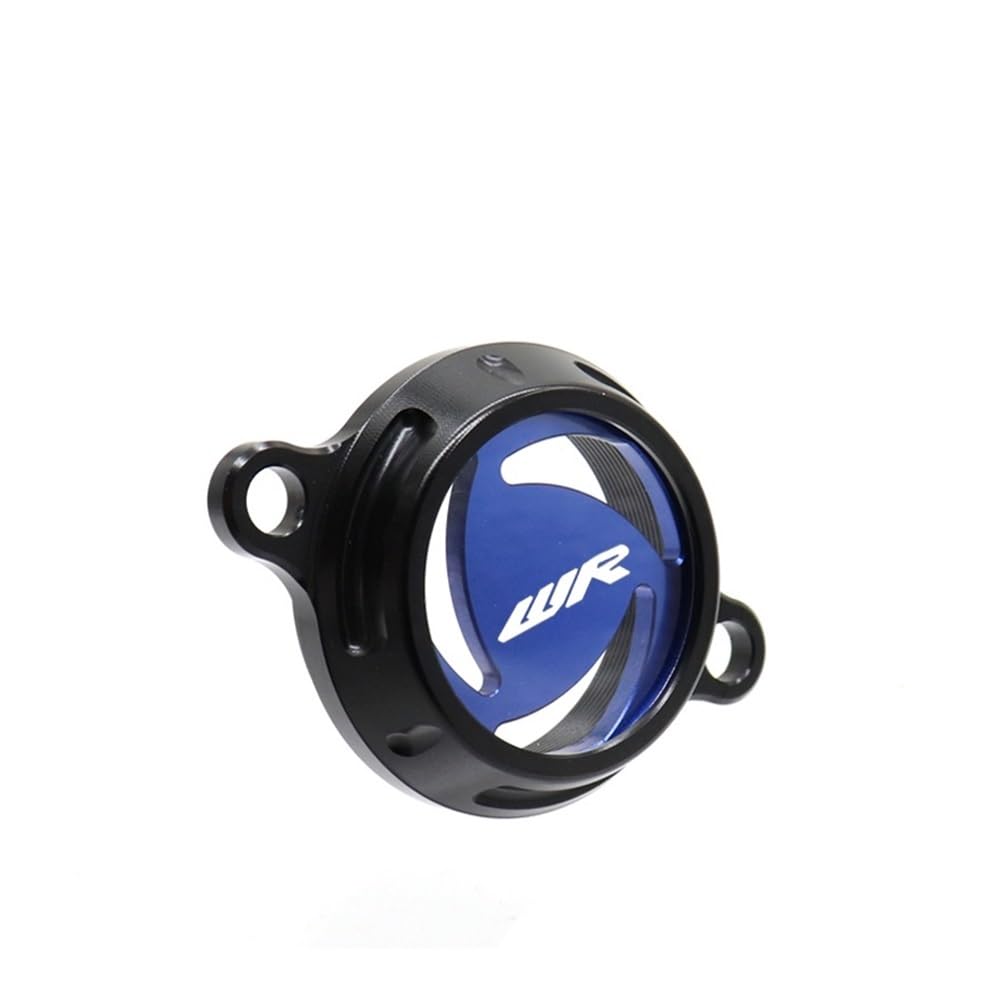 Motorabdeckung Motorrad Motorrad Motoröl Filter Abdeckung Für Ya&maha YZ250F FZ250FX YZ450F FZ450FX WR250F WR450F 2016-2023 von YFWLNZD