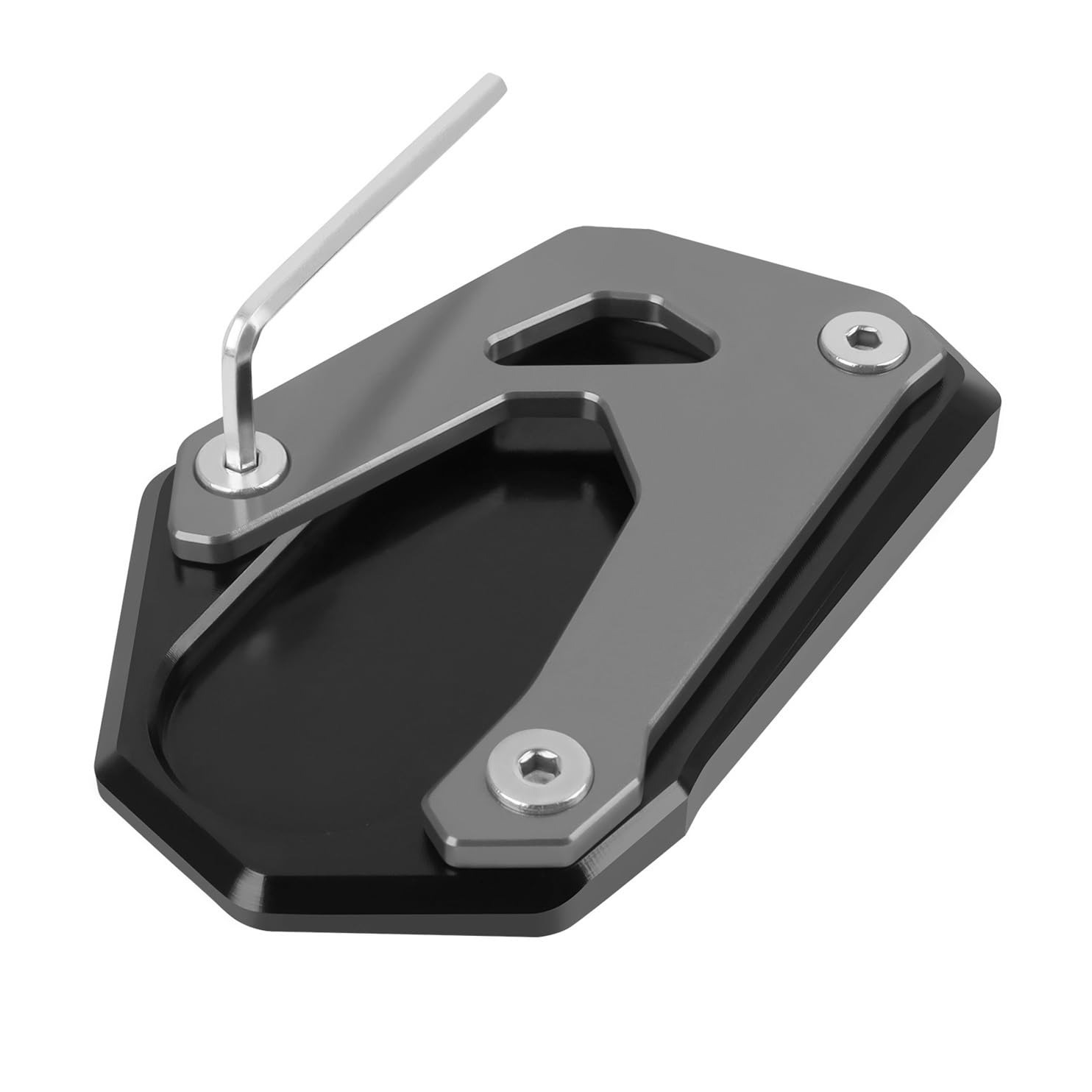 Motorrad Kickstand Pad CNC Motorrad Ständer Seitenständer Vergrößern Fußverlängerung Pad Für SU&ZUKI GSX-S 1000GT gsxs 1000 gt gsxs1000gt von YFWLNZD