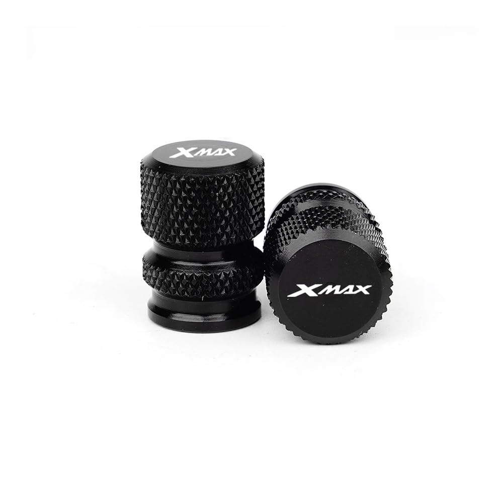 Motorrad Kickstand Pad Für Yam&aha Xmax 300 2023 Xmax 125 250 400 X-MAX300 Motorrad CNC Seitenständer Enlarger Kickstand Pad und Reifenventilkappen von YFWLNZD