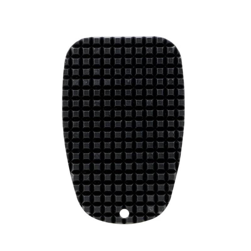 Motorrad Kickstand Pad Ständerpolster Schwarz Stützfußpolster Basis Motorrad Seitenständer Ständer rutschfeste Platte Seite Universal von YFWLNZD