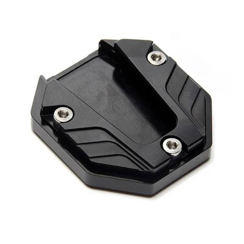 Motorrad Kickstand Pad Universal Aluminiumlegierung Motorrad Kickstand Extender Fuß Seitenständer Verlängerung Fußpolster Stützplatte von YFWLNZD