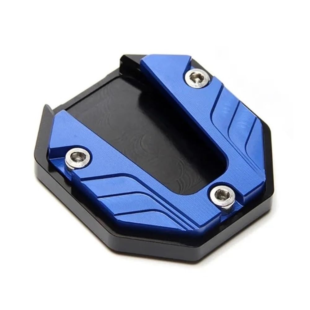 Motorrad Kickstand Pad Universal Aluminiumlegierung Motorrad Kickstand Extender Fuß Seitenständer Verlängerung Fußpolster Stützplatte von YFWLNZD