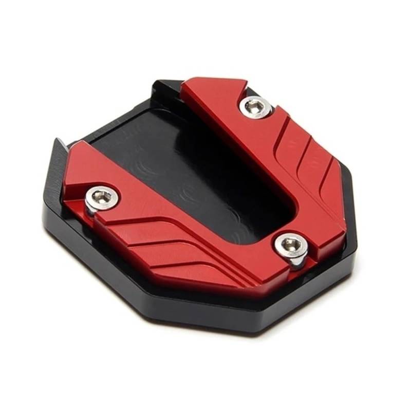 Motorrad Kickstand Pad Universal Aluminiumlegierung Motorrad Kickstand Extender Fuß Seitenständer Verlängerung Fußpolster Stützplatte von YFWLNZD