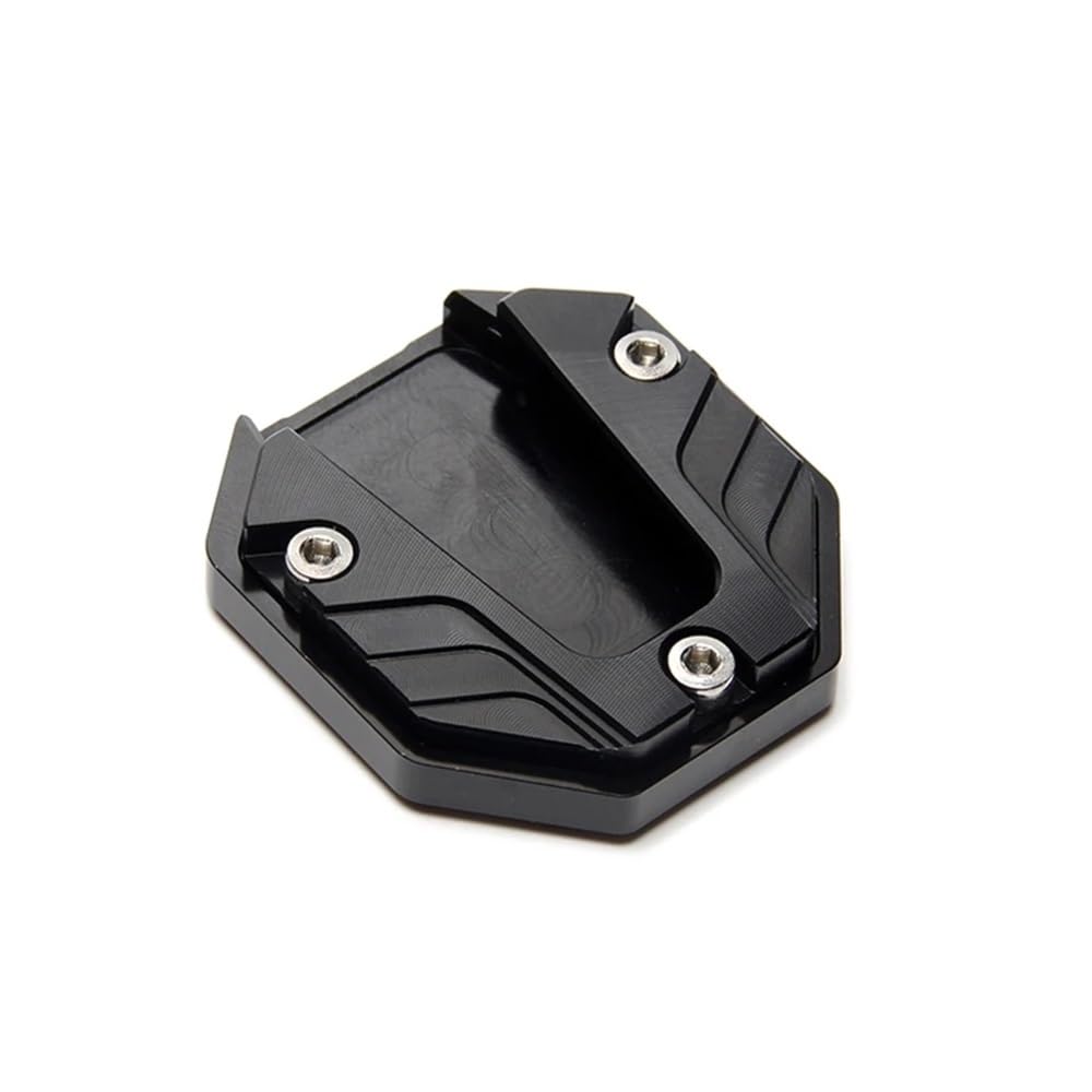 Motorrad Kickstand Pad Universal Motorrad Kickstand Extender Fuß Seite Ständer Verlängerung Pad Unterstützung Platte Anti-Skid Vergrößerte Basis von YFWLNZD