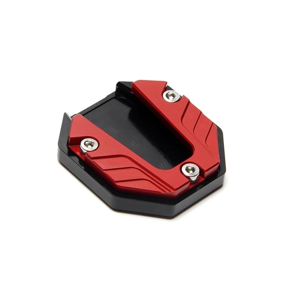 Motorrad Kickstand Pad Universal Motorrad Kickstand Extender Fuß Seite Ständer Verlängerung Pad Unterstützung Platte Anti-Skid Vergrößerte Basis von YFWLNZD