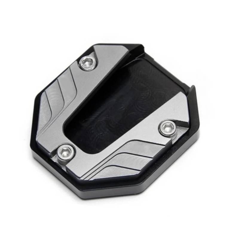 Motorrad Kickstand Pad Universal Motorrad Seite Stativ Sitz Ständer Extender Fuß Seite Ständer Verlängerung Fuß Pad Platte Modifizierte Bein Klammer von YFWLNZD