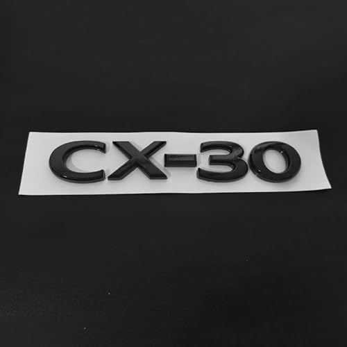 Autoabzeichen, für Mazda CX-30 3D-Metall, Frontgrill-Aufkleber, Karosserie-Emblem, 3D-Buchstaben-Aufkleber, Geschenke,B von YGHJNHB