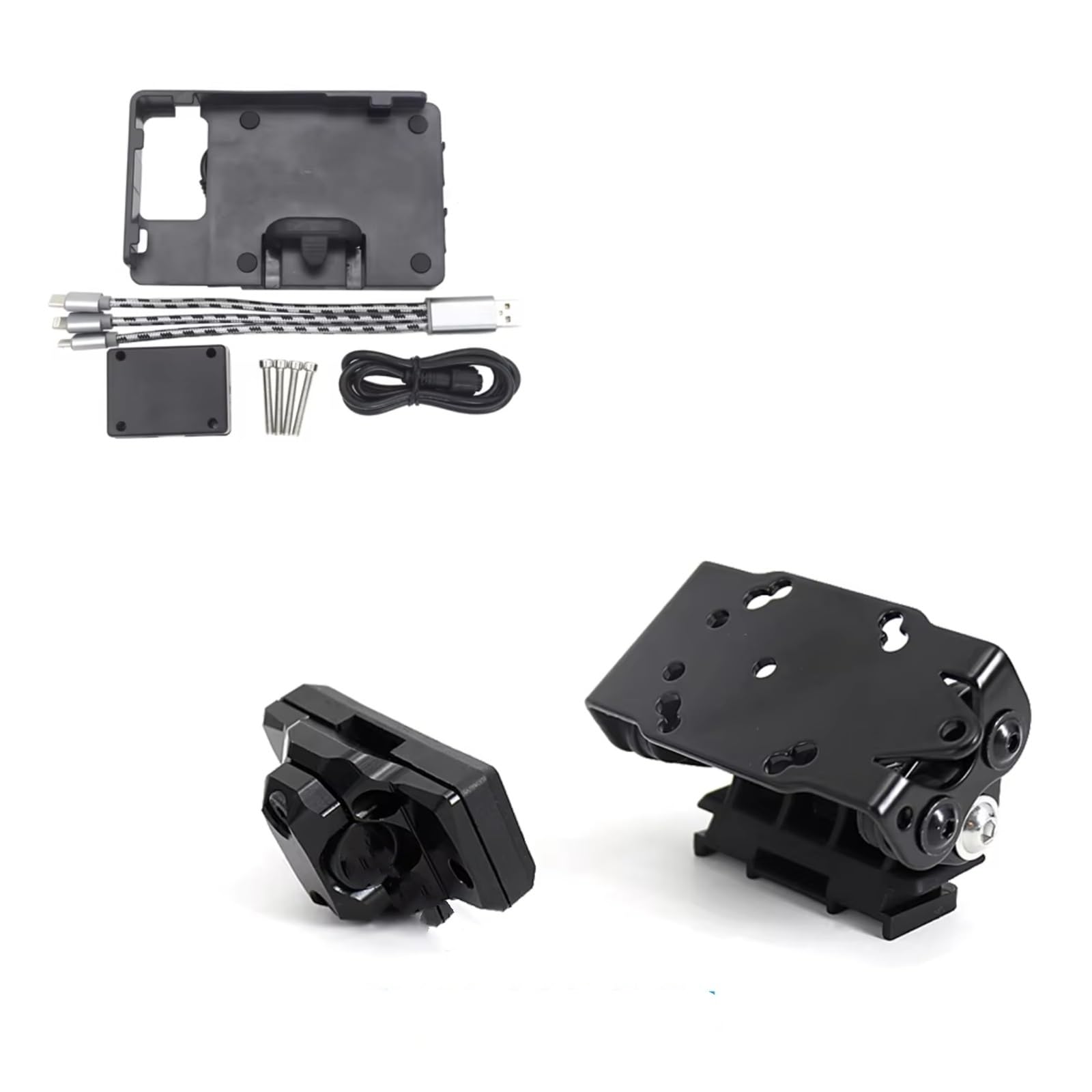 Motorrad GPS Navigation Halterung Für F800GS F 800 GS Für ADV Für ABS Für Abenteuer 2014-2019 Handy USB Navigation Halterung Motorrad GPS Halterung 13/16mm(Set) von YGRSQVVO