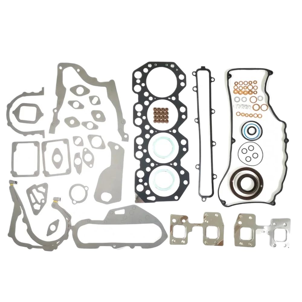 15B 15B-FTE Metall-Zylinderkopfdichtungssatz, Motor-Unterlegscheibe 04111-58230, kompatibel mit TD 200 4.1 16V 51019800 von YGUWZ