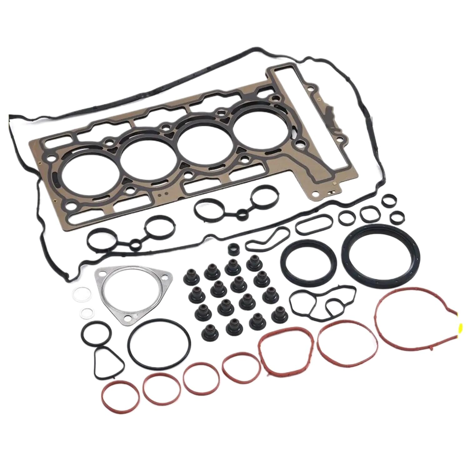 Motorüberholungs-Dichtungs- und Dichtungssatz 11127595138, kompatibel mit S JCW R55 R56 R57 R58 R59 N14B16A N14B16C 1.6T Fahrzeugzubehör von YGUWZ