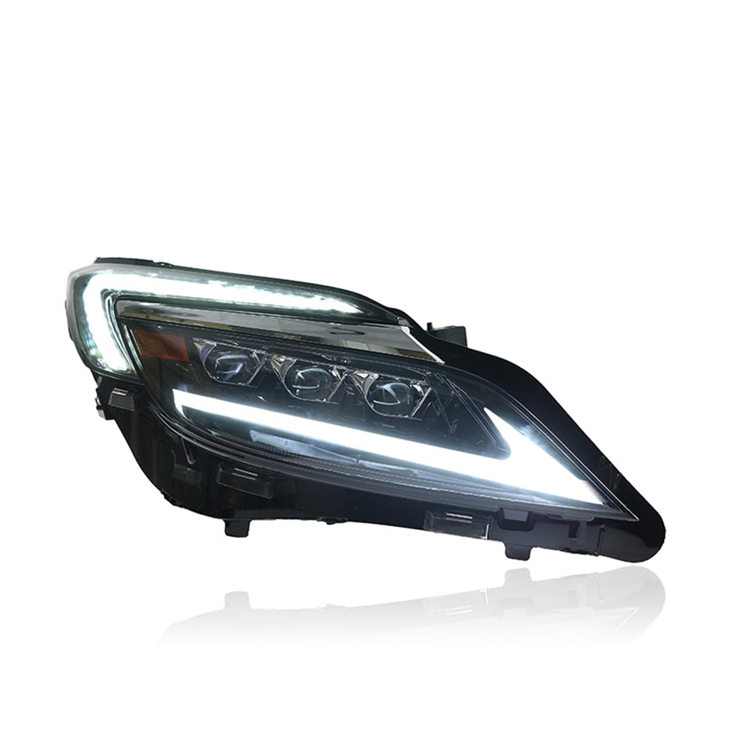 YGYGNZBV Scheinwerfer Montage Tanne für Buick GL8ES 28T 2017-2020(for Original car LED), LED Frontscheinwerfer mit DRL Sequentielle Blinker Autozubehör von YGYGNZBV