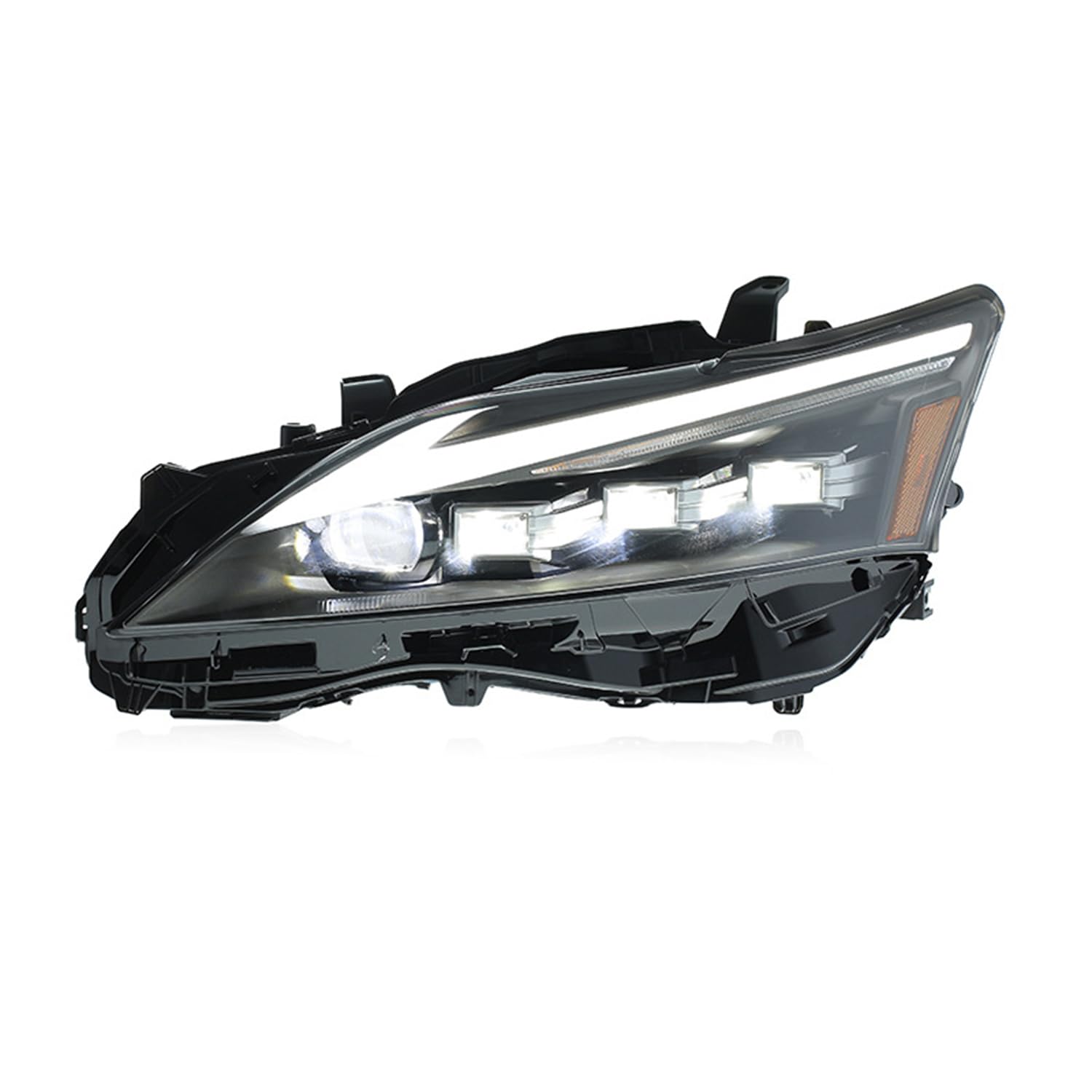 YGYGNZBV Scheinwerfer Montage Tanne für Lexus CT200 2011-2020, LED Frontscheinwerfer mit DRL Sequentielle Blinker Autozubehör von YGYGNZBV