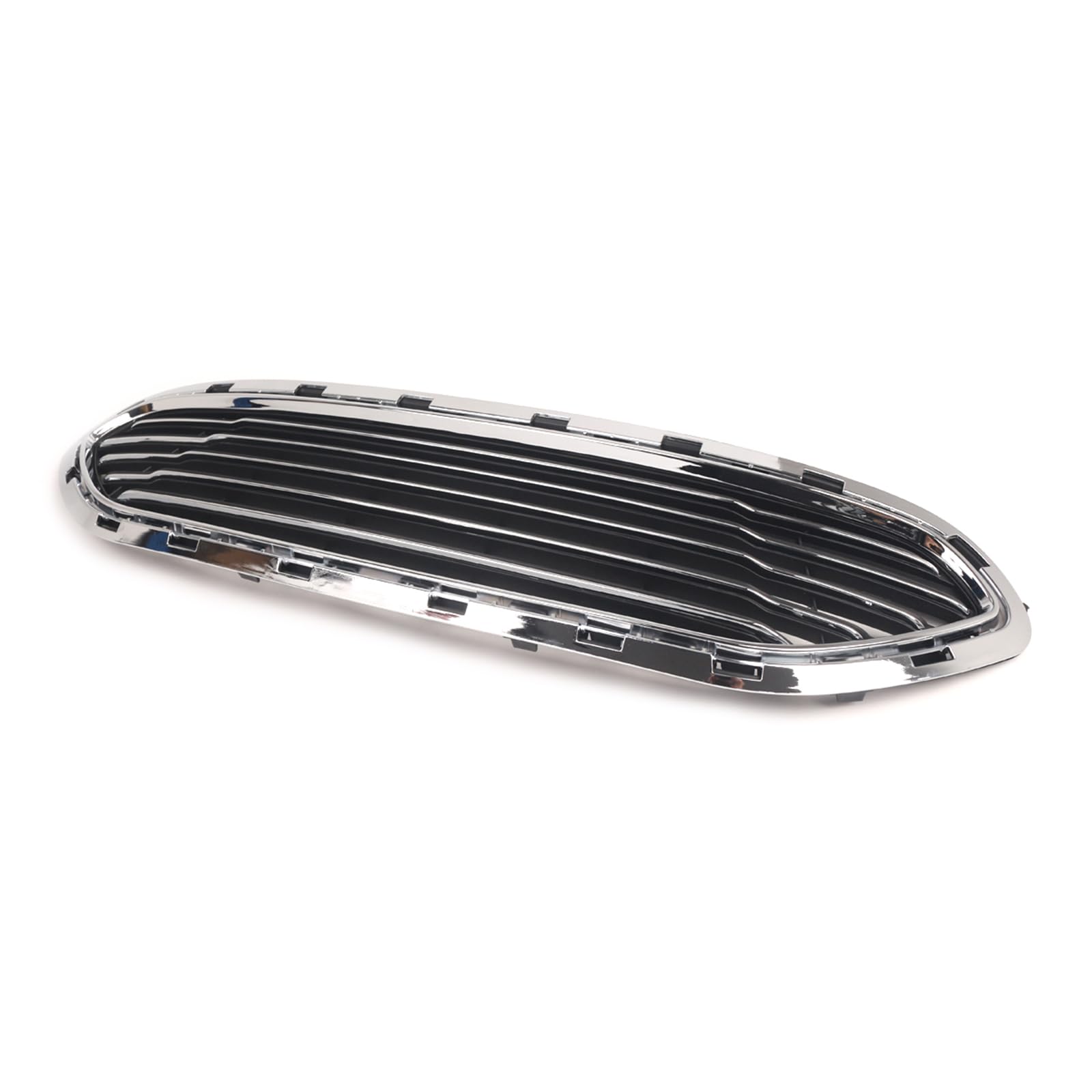 YHAILI Oberer Kühlergrill D2BZ17E810AA Frontstoßstange Oberer Kühlergrill Auto Stoßstange Gitter Guard FO1200552 D2BZ17B968AA Grills von YHAILI