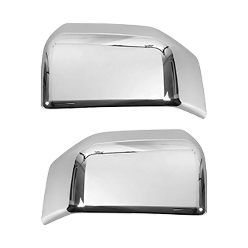 YHAINI Auto-Rückspiegelgehäuse Chromtür Rückspiegel Abdeckkappe Gehäuse für Fit für Ford für F150 für F-150 2015-2020 Autozubehör(Left and Right) von YHAINI