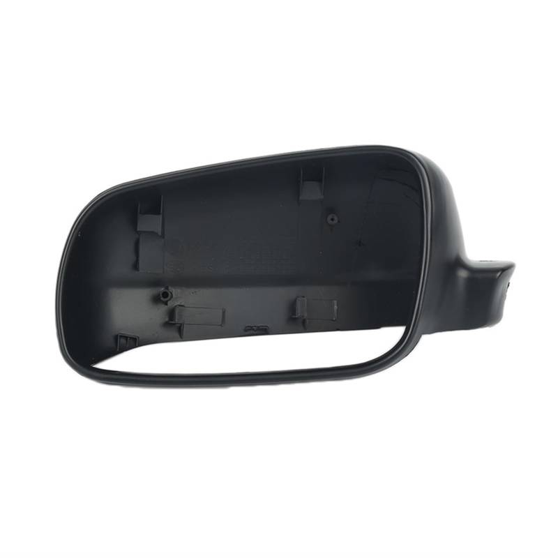 YHAINI Auto-Rückspiegelgehäuse Für VW Für Golf Für Bora Für Polo Für Jetta Für MK4 1996-2004 Auto-Styling-Spiegelgehäuse ABS-Autospiegelabdeckung Gehäusekappe(Matte Black Left) von YHAINI