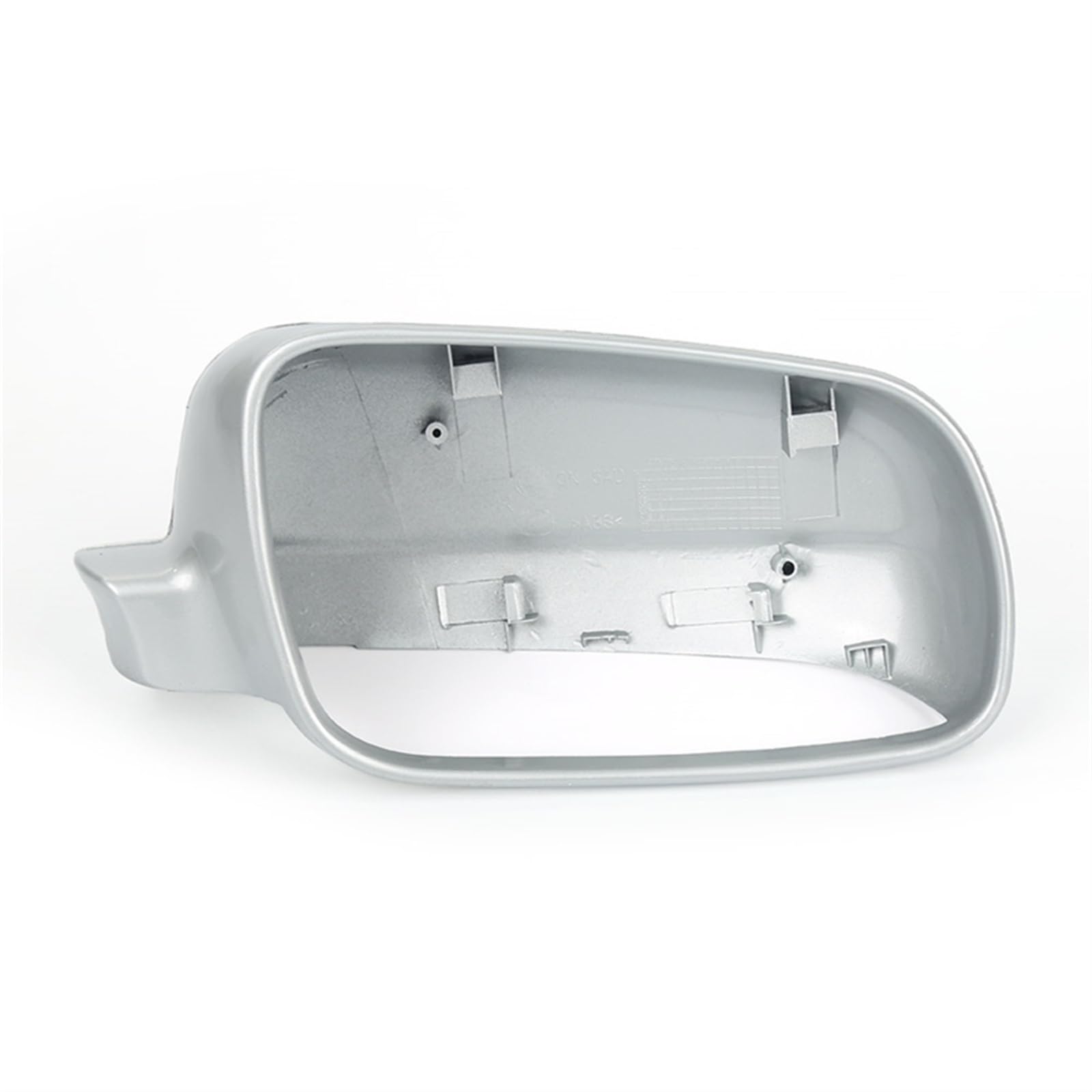 YHAINI Auto-Rückspiegelgehäuse Für VW Für Golf Für Bora Für Polo Für Jetta Für MK4 1996-2004 Auto-Styling-Spiegelgehäuse ABS-Autospiegelabdeckung Gehäusekappe(Silver Right) von YHAINI