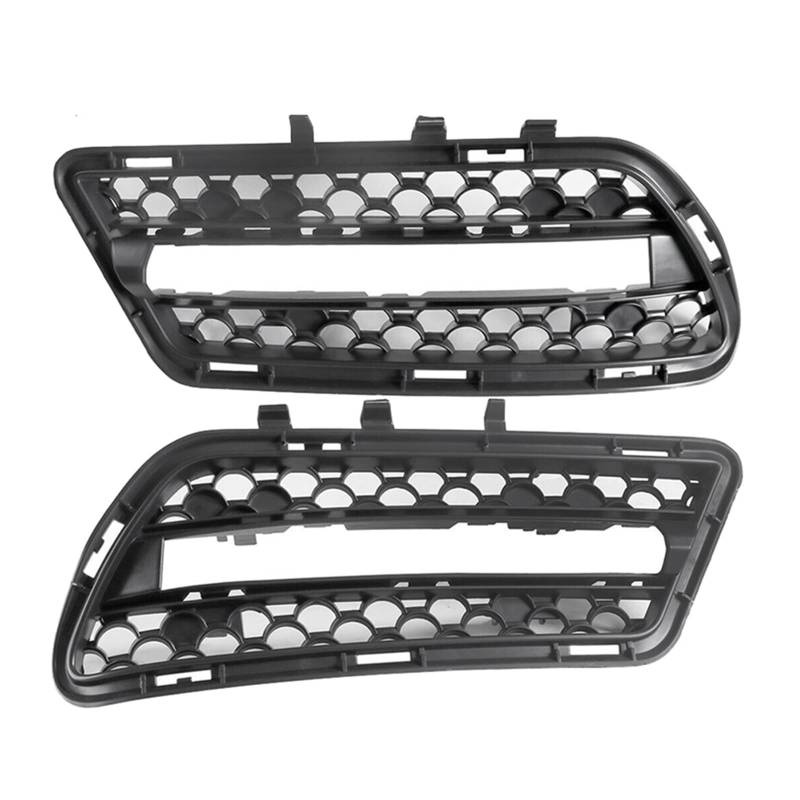 YHAINI Nebelscheinwerfer Gitterabdeckungen 1 Paar Frontstoßstange Nebelscheinwerferabdeckung Grille Trim 2128851753 2128851853 für Mercedes für Benz W212 für AMG E350 E400 E550 2010–2013 von YHAINI