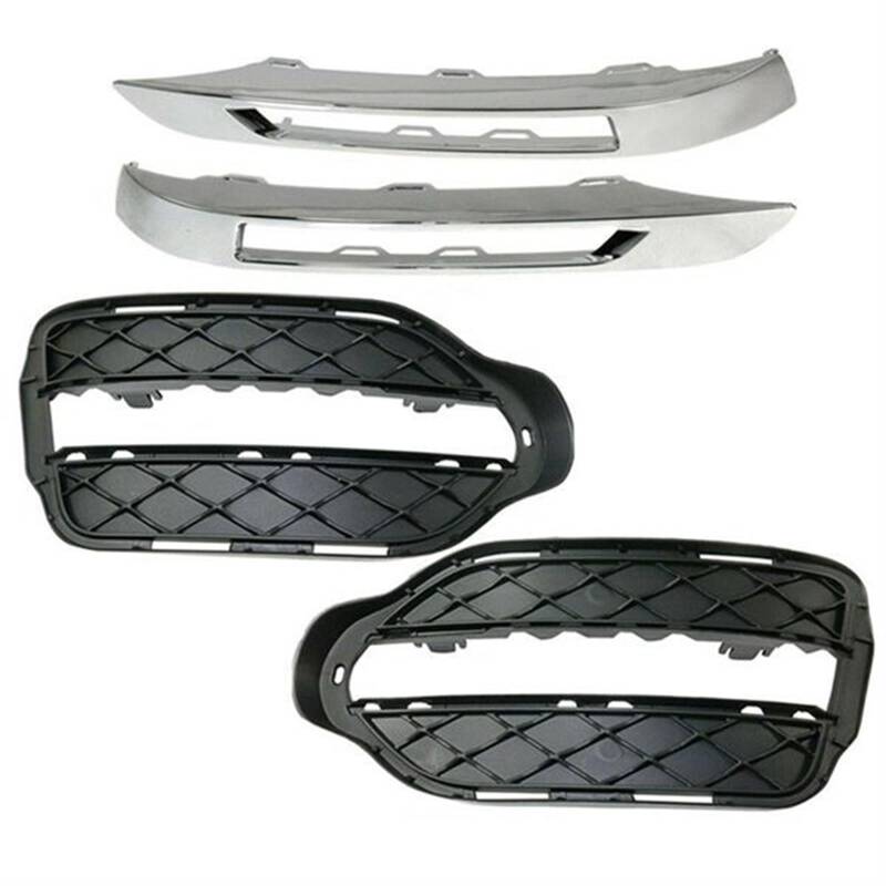 YHAINI Nebelscheinwerfer Gitterabdeckungen 2048857123 2048853474 Auto Front Nebel Ligh Grille Tagfahrlicht Abdeckung für Mercedes GLKClass X204 2013-2015 von YHAINI