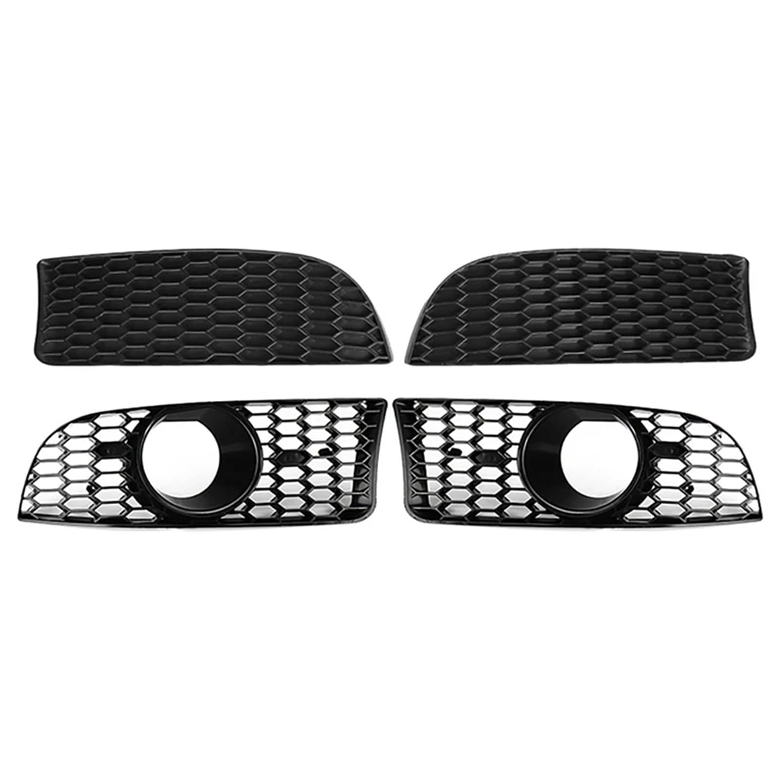 YHAINI Nebelscheinwerfer Gitterabdeckungen 2X Auto-Frontgrill Grill Unterstoßstange Nebelscheinwerfer-Abdeckungsverkleidung für BMW E90 E91 E92 E93 2004-2012 M3 Stil A von YHAINI