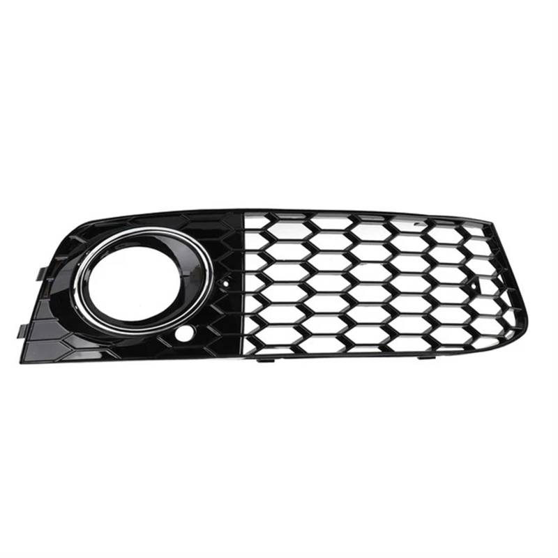 YHAINI Nebelscheinwerfer Gitterabdeckungen Auto Frontgrill Mesh A4 B8 RS4 2009 2010 2011 2012 Waben Nebelscheinwerfer Abdeckung Zubehör 8KD807682 8KD807681(Chrome-Right) von YHAINI