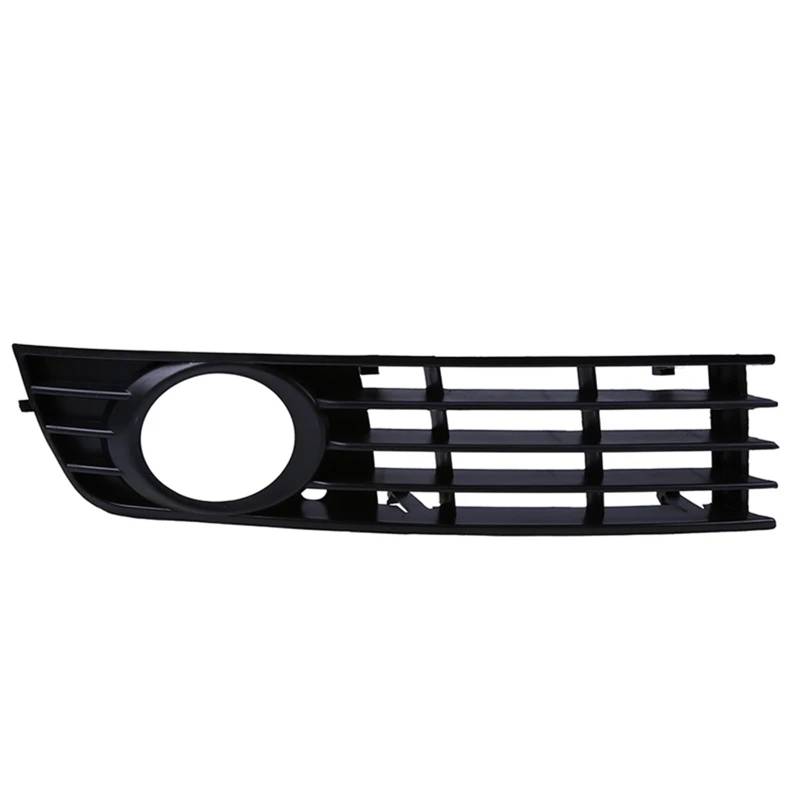 YHAINI Nebelscheinwerfer Gitterabdeckungen Auto Nebelscheinwerfer Grills Abdeckung Front Lower Bumper Grille Styling A4 für Limousine 1,8 L L4 3,0 L V6 2002 2003 2004 außen Teile(Right) von YHAINI