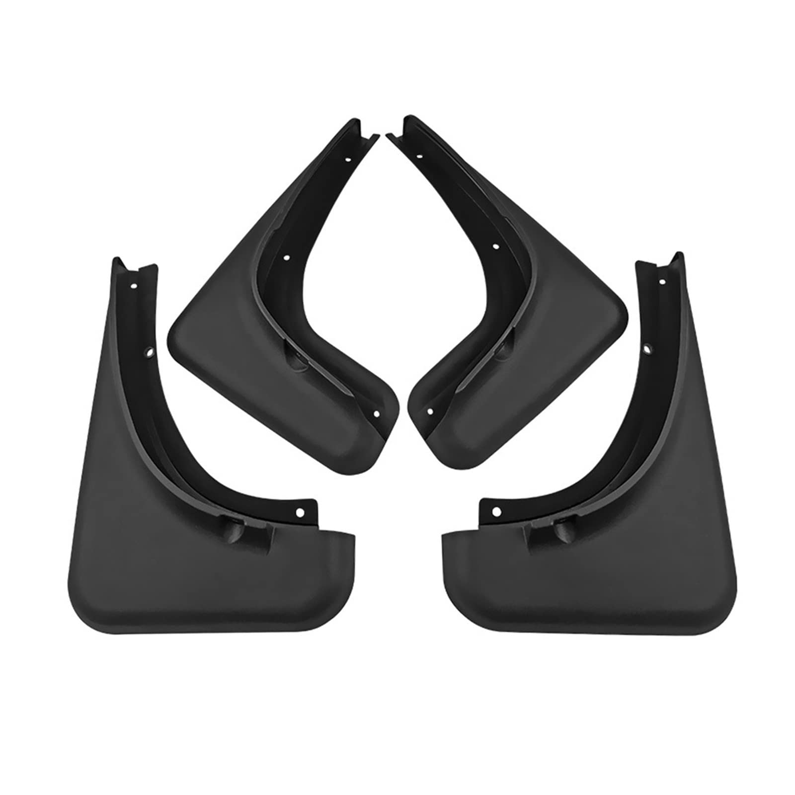 YHAINI Universelle Schmutzfänger Auto-Schmutzfänger für Porsche für MACAN 2014-2021 Kotflügel Schmutzfänger Flap Splash Guards Abdeckung Schlamm Auto Rad Zubehör A von YHAINI