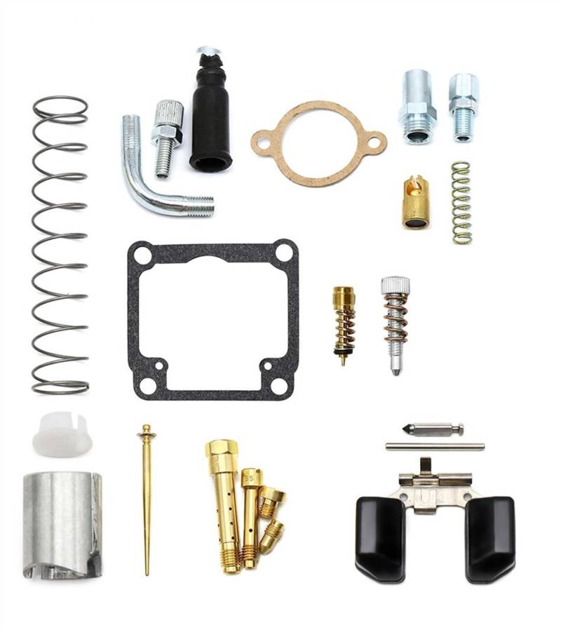 YHAINI Vergaser Rennmotorvergaser 50–100 cc für Motor 2-Takt 17,5 mm 19,5 mm 21 mm Motorrad für Motorvergaser(Repair kit) von YHAINI