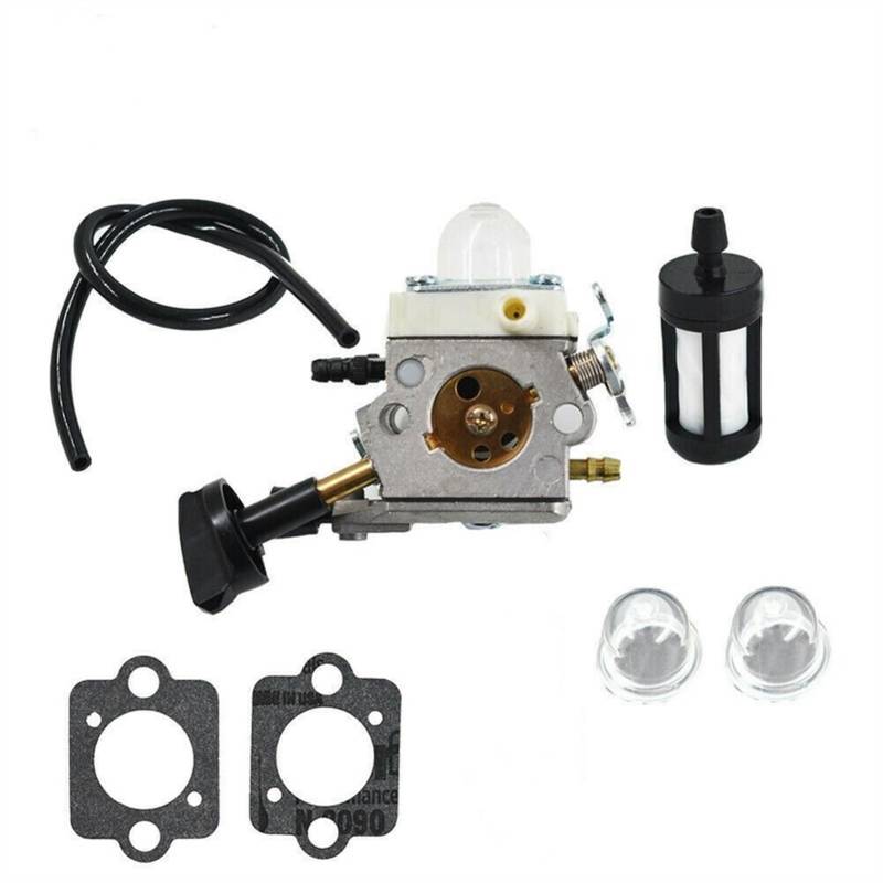 YHAINI Vergaser Vergaser-Kraftstofffilter für Spark für Plug Kit für Stihl SH56 SH56C SH86 SH86C BG86, ersetzt für ZAMA C1M-S261B für Laubbläser von YHAINI