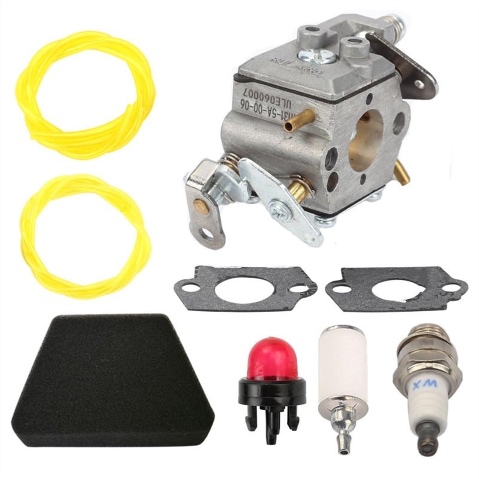 YHAINI Vergaser Vergaser Luftfilter Kraftstofffilter für Spark für Plug Kit für Poulan 2250 2350 2375 2450 2550 222 262 Gas Kettensäge Ersatz von YHAINI