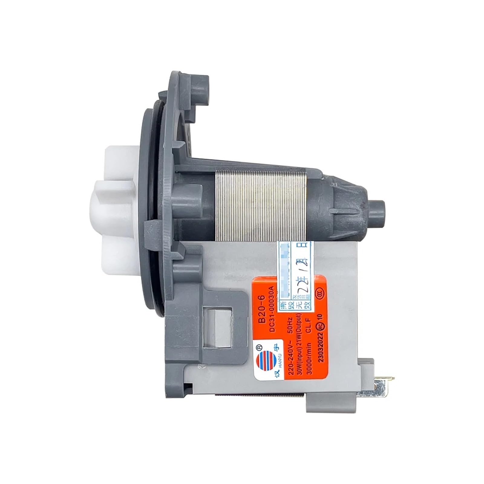 B20-6 220-240V 50Hz 30W 3000r/min DC31-00030A Ablaufpumpenmotor for Waschmaschinen-Waschmaschinen-Entwässerungsteile von YHENSS