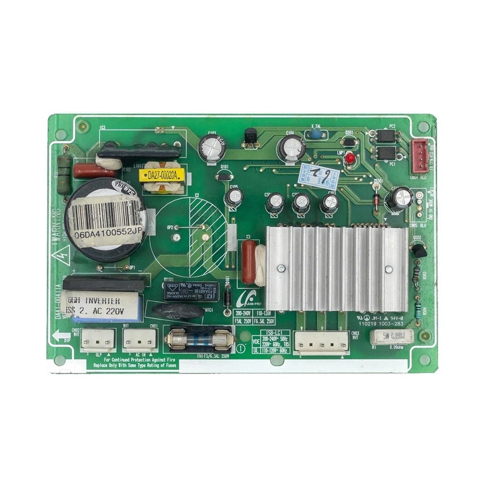 DA41-00552J DA41-00552E DA41-00552C PCB DA41-00411A Control Board for Kühlschrank Kühlschrank Motherboard Gefrierschrank Teile von YHENSS